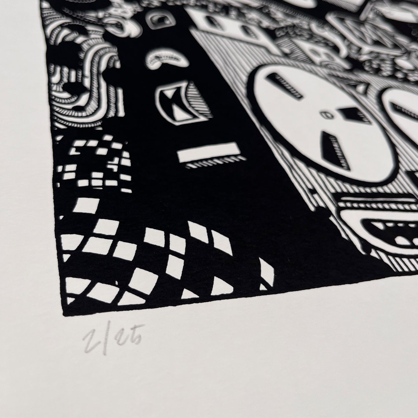Screenprint Amsterdam After Dark