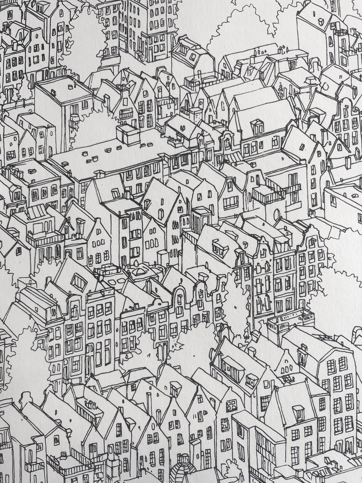 Silkscreen Jordaan - Amsterdam