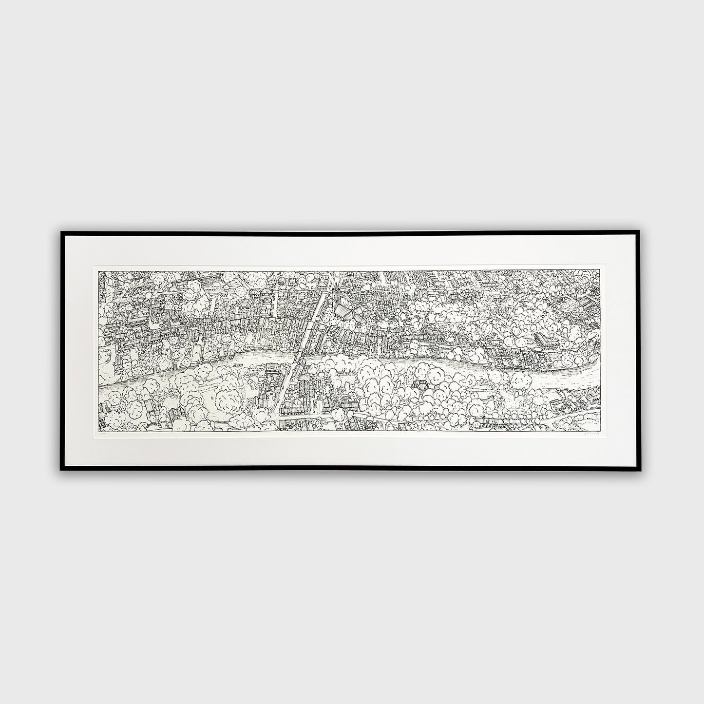 Screen print Loenen aan de Vecht