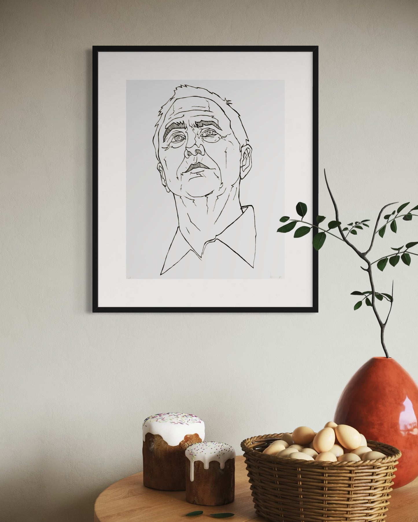Screen print Johan Cruijff